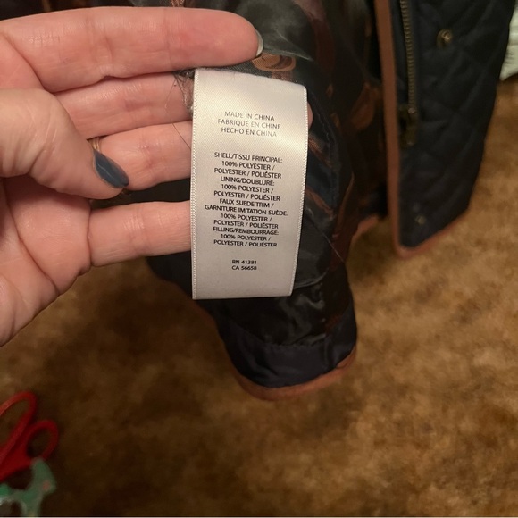 Ralph Lauren Women's Diamond Quilted Black Jacket. Size large. - Picture 9 of 9